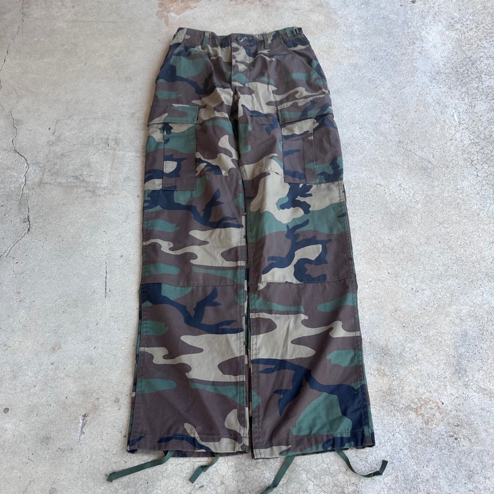 Propper Cargo Pants Womens XS/R Camo Excellent Woodland Utility Trousers